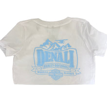 Load image into Gallery viewer, *SALE* DENALI HARLEY-DAVIDSON WHITE SKULL FLIGHT WOMANS T-SHIRT
