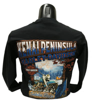 Load image into Gallery viewer, KENAI PENINSULA HARLEY-DAVIDSON SLED DOGS LONG-SLEEVE T-SHIRT