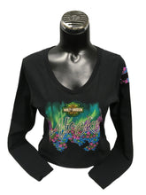 Load image into Gallery viewer, HOUSE OF HARLEY-DAVIDSON LADIES CUSTOM LONG SLEEVE T-SHIRT