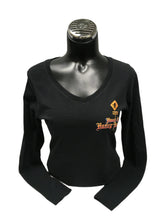 Load image into Gallery viewer, HOUSE OF HARLEY-DAVIDSON WOMEN'S BLACK YETI LONG SLEEVE