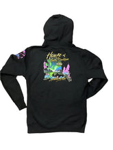 Load image into Gallery viewer, HOUSE OF HARLEY-DAVIDSON LADIES CUSTOM HOODED SWEATSHIRT