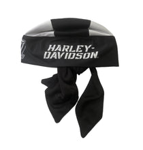 Load image into Gallery viewer, DENALI HARLEY-DAVIDSON WHITE AND BLACK HEADWRAP
