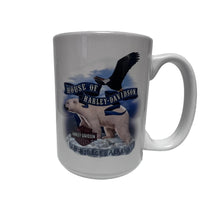 Load image into Gallery viewer, ANCHORAGE BEAR AND EAGLE 2-TONE MUG
