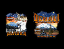 Load image into Gallery viewer, SOUTHCENTRAL ALASKA HARLEY-DAVIDSON T-SHIRT GIFT PACK
