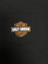 Load image into Gallery viewer, House of Harley-Davidson Black Bar and Shield pocket T-shirt
