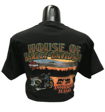 Load image into Gallery viewer, House of Harley-Davidson Black Bar and Shield pocket T-shirt
