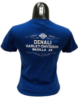 Load image into Gallery viewer, *SALE* DENALI HARLEY-DAVIDSON WOMENS BLUE SHORT SLEEVE T-SHIRT
