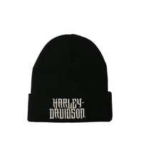 Load image into Gallery viewer, House of Harley-Davidson Black looted Beanie
