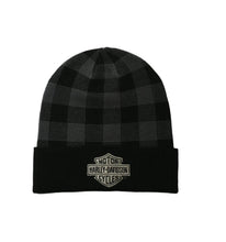 Load image into Gallery viewer, House of Harley-Davidson Flannel Beanie
