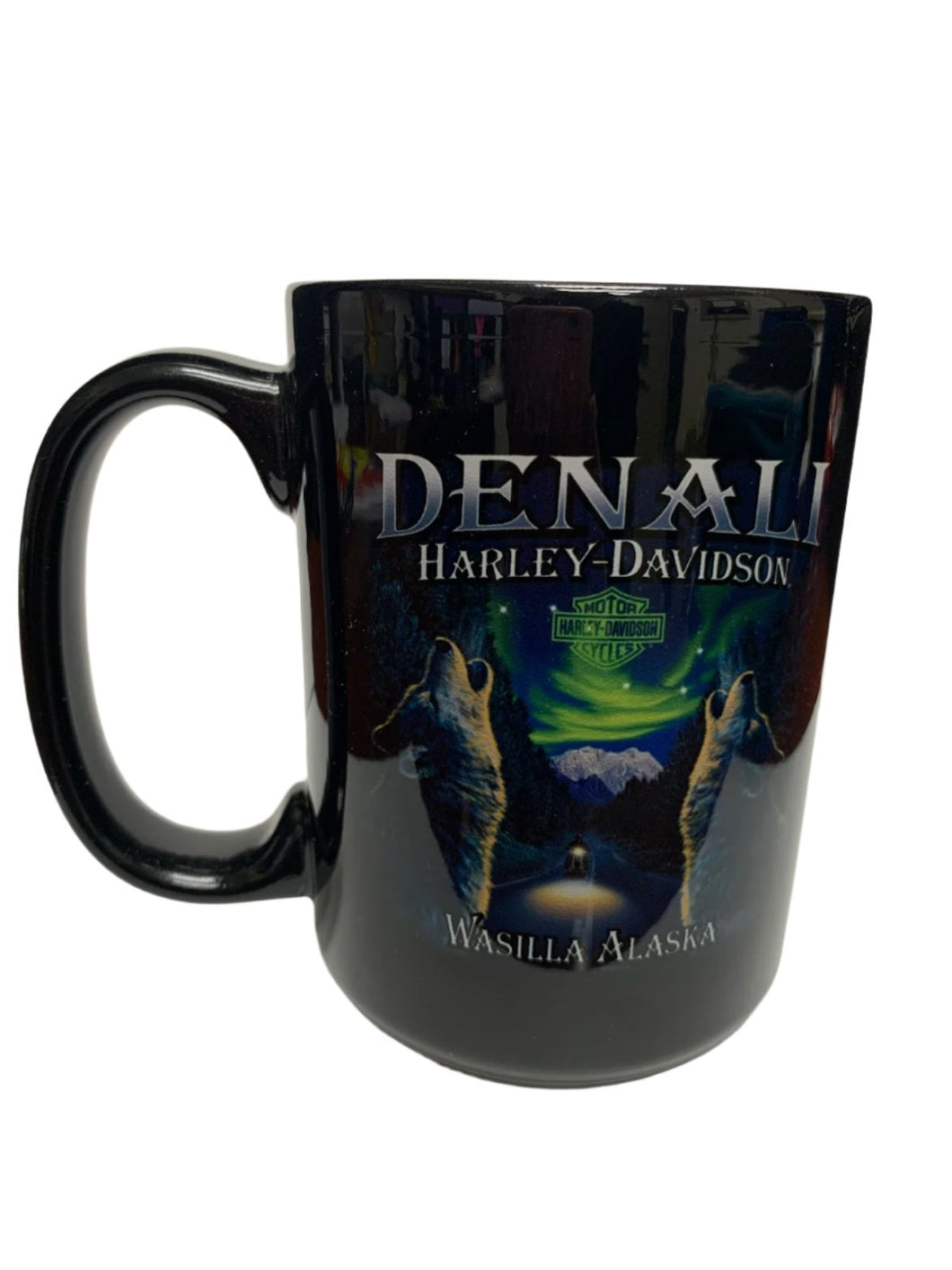 Denali Harley Howling Wolf Mug