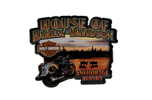 Load image into Gallery viewer, HOUSE OF HARLEY-DAVIDSON FIGHTING MOOSE MAGNET
