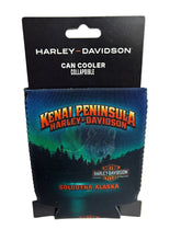 Load image into Gallery viewer, KENAI PENINSULA HARLEY-DAVIDSON CAN FLAT KOOZIE
