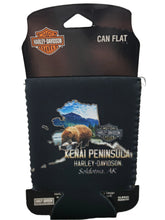 Load image into Gallery viewer, KENAI PENINSULA CUSTOM ALASKAN BEAR CAN FLAT
