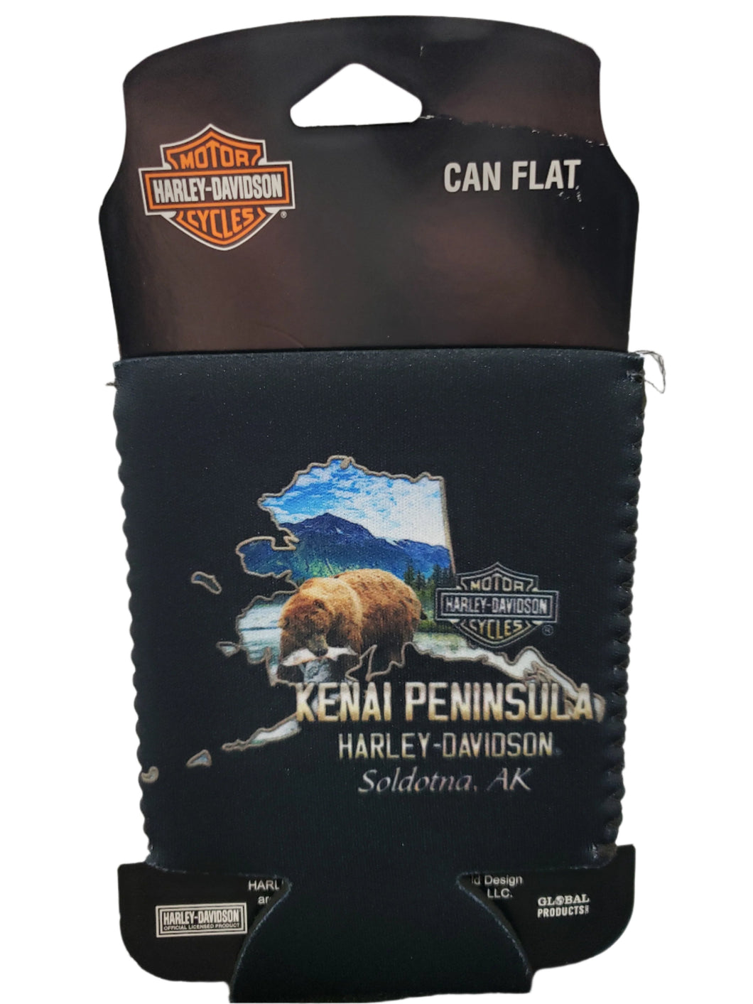 KENAI PENINSULA CUSTOM ALASKAN BEAR CAN FLAT