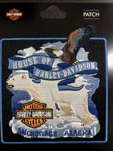 Load image into Gallery viewer, HOUSE OF HARLEY POLAR BEAR &amp; EAGLE EMBLEM PATCH
