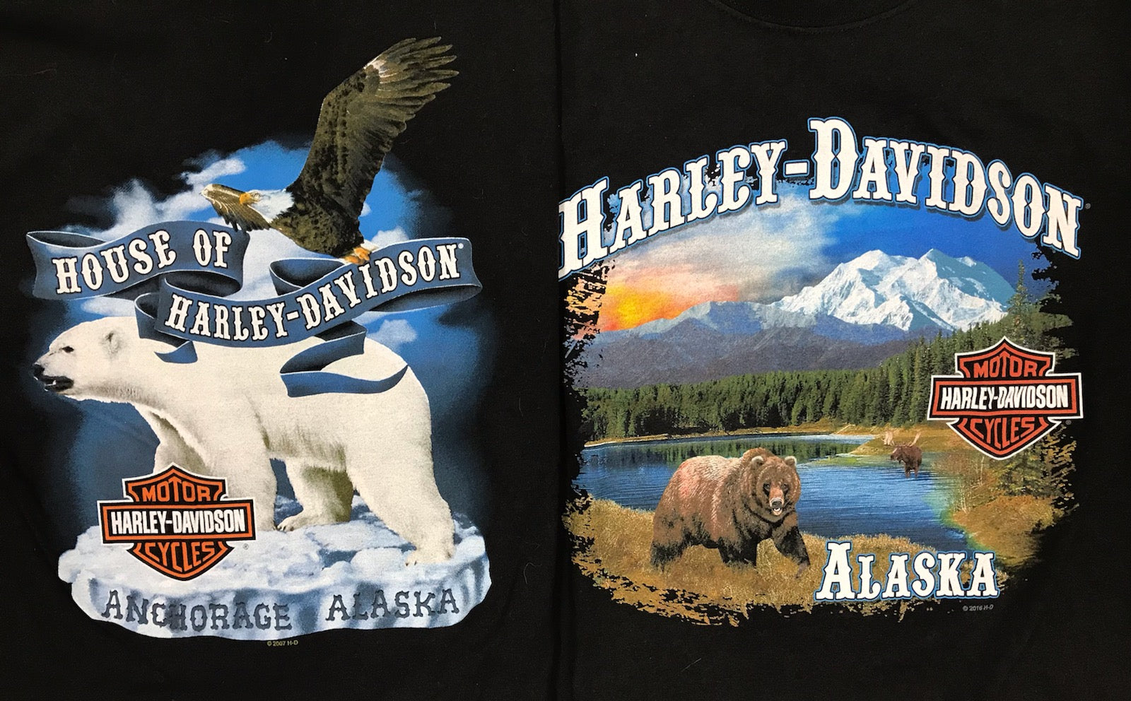 SOUTHCENTRAL ALASKA HARLEY-DAVIDSON T-SHIRT GIFT PACK – Harley Alaska